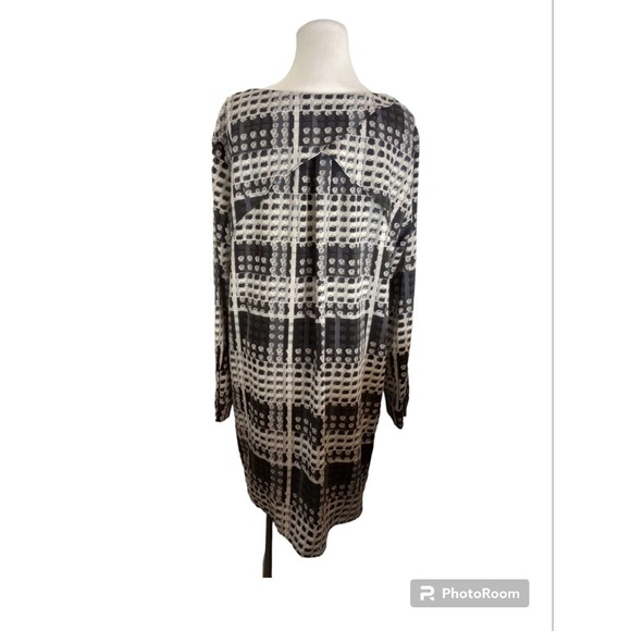 THAKOON For Designation Mod 60'S Look CARNABY STREET Dress L Shift A Line - Picture 11 of 12
